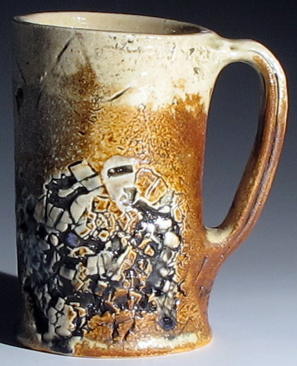 Hand built ceramic Beer Stein